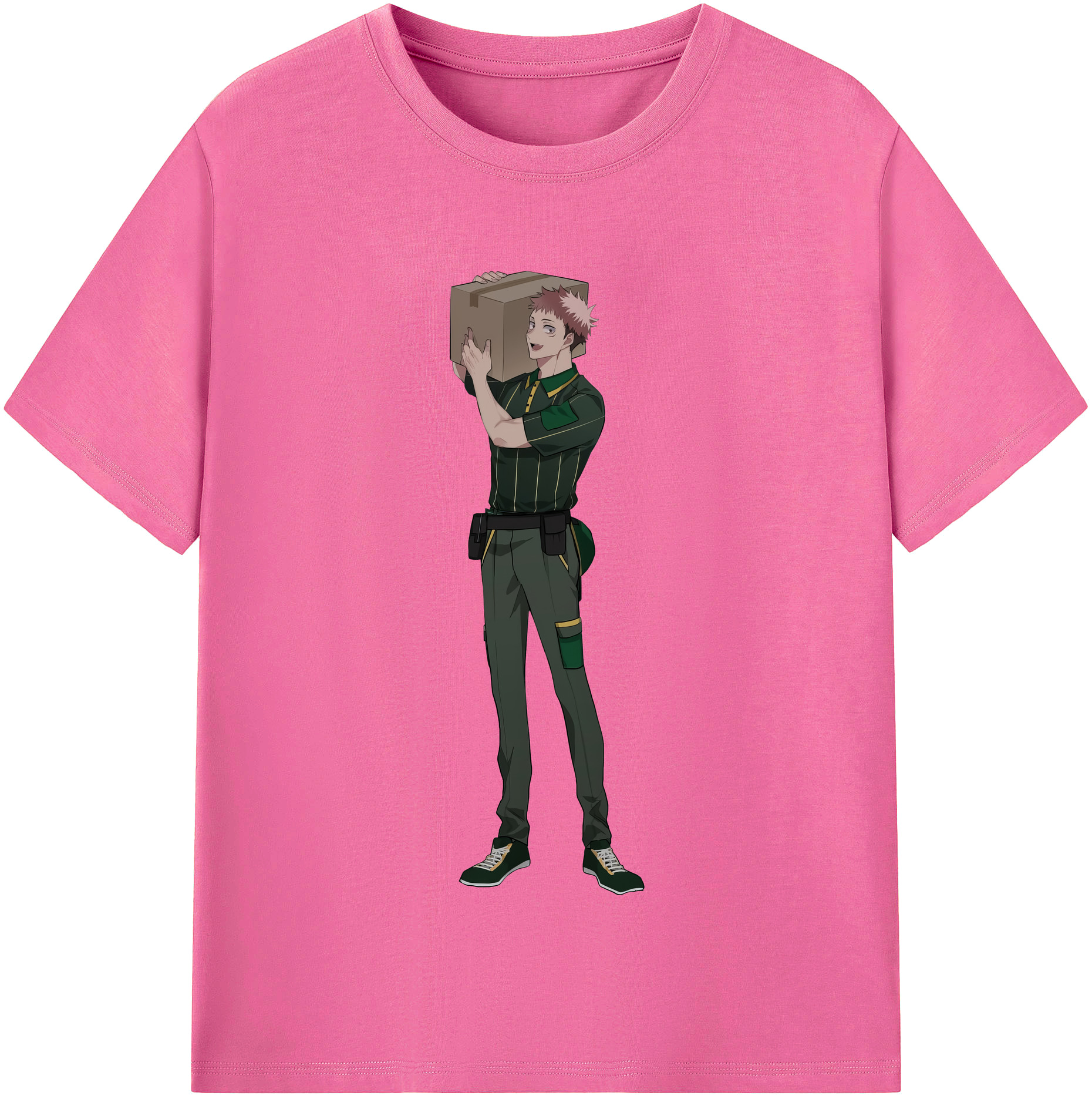 （画像用） 呪術廻戦 Jujutsu Kaisen レディースカジュアルプリントTシャツ（綿100％）